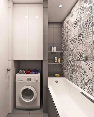 Дизайн ванной комнаты без унитаза - 59 фото