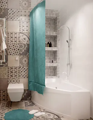 Совмещённый санузел с ванной 4 кв.м ➤ смотреть фото дизайна интерьера