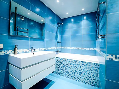 ванная Байкал представляет собой.. сочетание сибирского дизайна и удачного  размещения всей сантехники в совмещенном санузле. Кропотливая подгонка  плитки и мозаики делает ванную комнату ..чудесной!