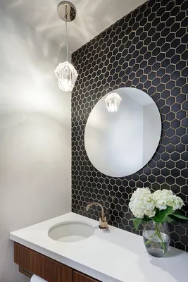 Мозаика в ванной комнате: 80 фото в интерьере, идеи и примеры раскладки  плитки