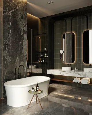 Сочетание цветов плитки в ванной комнате: лучшие фото дизайна интерьеров и  идеи для вдохновения — SALON
