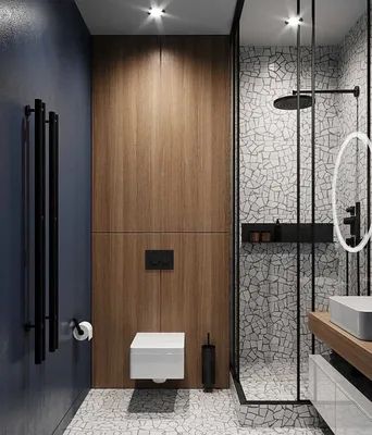 Интерьер, дизайн, ремонт маленькой ванной комнаты: 85 фото - Дизайн и  обустройство дома