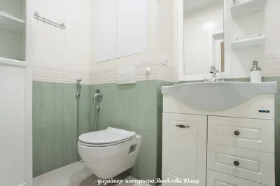 Реализованный интерьер ванны, керамическая плитка, мозаика — Идеи ремонта