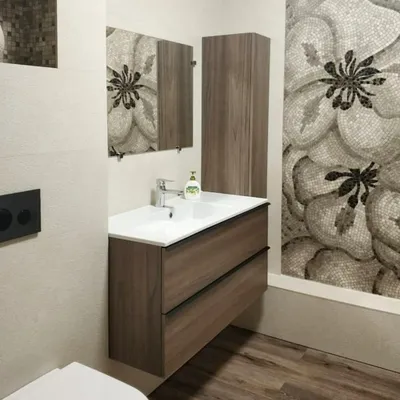 Мебель для ванной комнаты на заказ Stoletti Borneo-Truffle – Кухни Столетти  – производство в Екатеринбурге