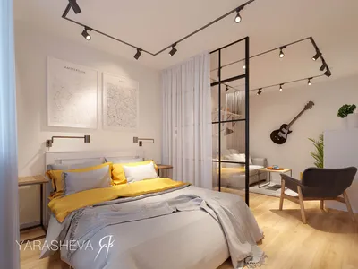 Дизайн спальни - Yarasheva Design Studio