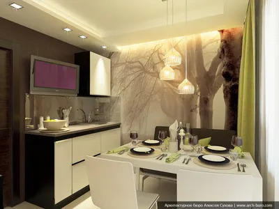 Дизайн квартиры в заречном. Фото прихожей и кухни – arch-buro.com