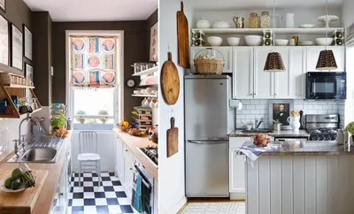 Дизайн маленькой кухни: как красиво обставить малогабаритную кухню. Советы  по обустройству маленькой кухни в хрущевке. Фото лучших идей.