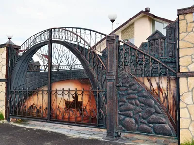 Какие ворота выбрать? Распашные ворота или Откатные ворота | | SVSMETAL |  Пульс Mail.ru
