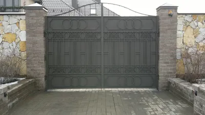 Секционные ворота kruzik 2500x2250 дизайн гофр | i-vorota.com.ua