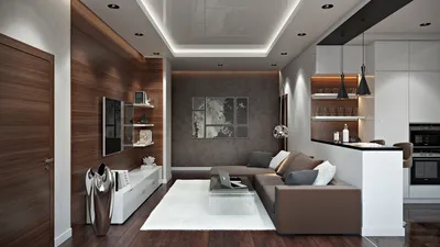 Уютный дизайн квартиры: экспрессия дерева | Home Interiors