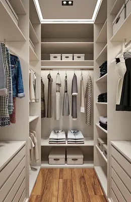Гардеробная комната в современном стиле 2020 | Small dressing rooms, Closet  design layout, Dream closet design
