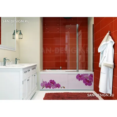 ▷ Фотоэкран под ванну Francesca Premium Нежность SA-52-179 • цена: 6500  руб. • купить в интернет магазине сантехники «San-Design»: описание, фото,  отзывы
