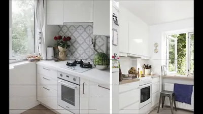 Кухня на новый лад Дизайн маленькой кухни в хрущевке - YouTube