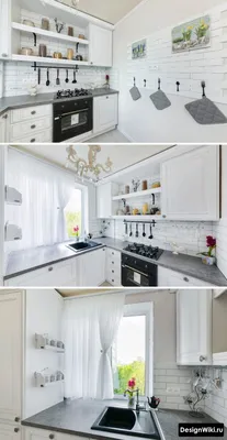 Дизайн Маленькой Кухни: 7 идей, 4 ошибки и 93 фото (реальные) | Небольшие  кухни, Кухня в квартире-студии, Макеты маленьких кухонь