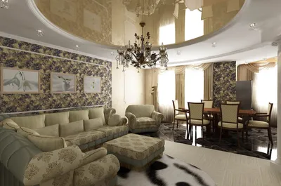 Идеи дизайна потолка в зале в современном стиле: виды потолков в гостиной,  фото
