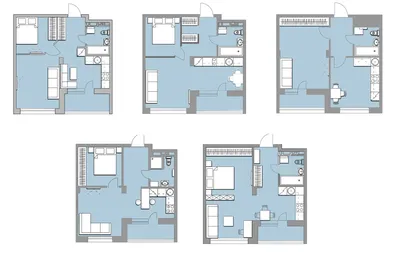 Планировки однокомнатных квартир 40 м.кв. Часть 1 | Пикабу