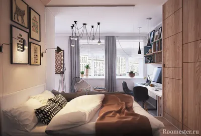 Дизайн однокомнатной квартиры 40 кв. м - 100 фото и 7 примеров