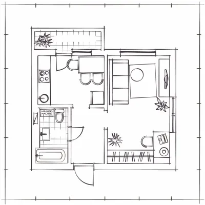 Планировка однокомнатных квартир: популярные варианты, советы эксперта