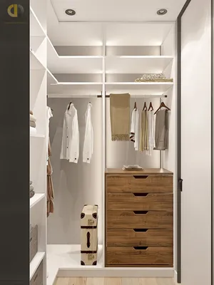 Дизайн интерьера гардеробной комнаты в Москве (фото) - страница 6
