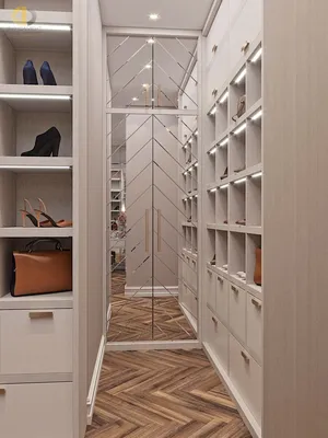Дизайн интерьера гардеробной комнаты в Москве (фото) - страница 6