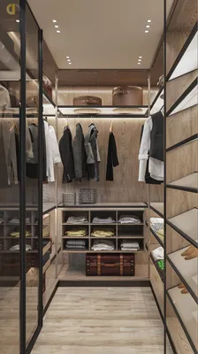 Дизайн интерьера гардеробной комнаты в Москве - цены и фото дизайн-проектов  гардероба