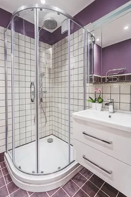 Как оформить ванную площадью 3 квадрата: реальный пример в Москве —  INMYROOM | Роскошные ванные комнаты, Интерьер ванной комнаты, Угловые  душевые