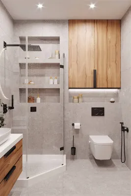 Ниши-полки в душевой кабине | Дизайн, Ванная стиль, Дизайн для небольшой  квартиры