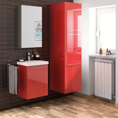 Красная ванная комната – 50 фото идей дизайна интерьера ванных в красных  цветах и оттенках