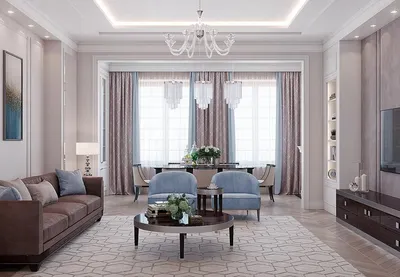 современная классика, дизайн гостиной, гостиная, ковер в интерьере | Home,  Interior, Decor