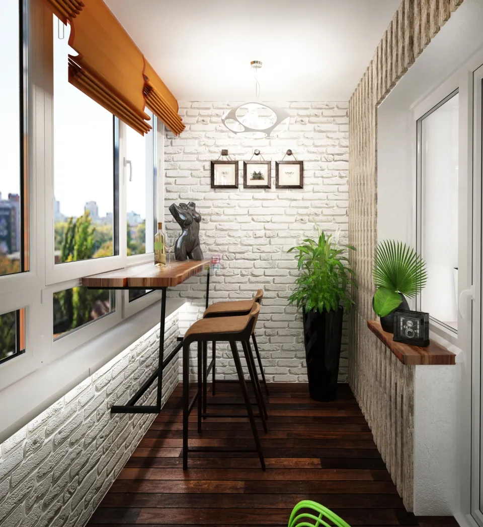 Дизайн маленького балкона — 55 фото идей интерьера небольшой лоджии