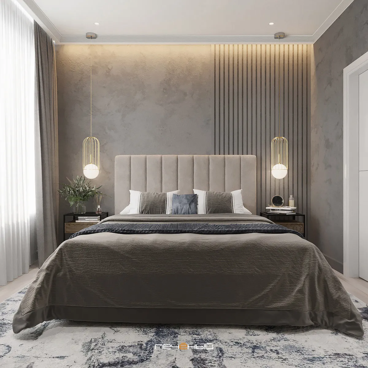 Дизайн спальни. 10 уютных идей от студии Antonovych Design