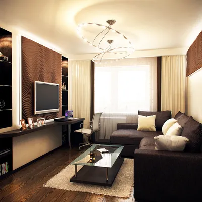 Интерьер гостиной 18 кв.м с двумя диванами » Дизайн 2021 года - новые идеи  и примеры работ