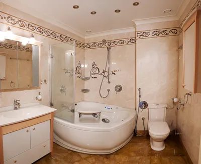 Ванная комната в греческом стиле - Зона дизайна