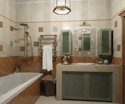 Интерьер ванной комнаты в греческом стиле » Картинки и фотографии дизайна  квартир, домов, коттеджей