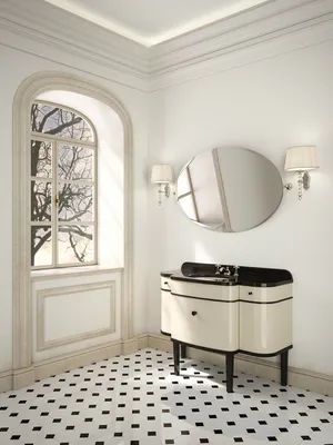 Греческий стиль в интерьере ванной комнаты: 30 фото - светлые и темные  варианты