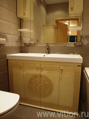 Ванная комната в греческом стиле | Ремонт квартиры в новостройке г.  Красногорск