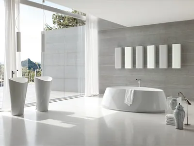 Дизайн ванной в стиле хай-тек: фото, идеи и интерьер | Wergin.ru