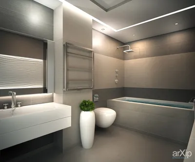 Дизайн ванной комнаты современный стиль » Картинки и фотографии дизайна  квартир, домов, коттеджей