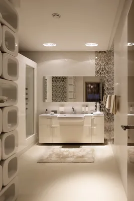 2023 ВАННЫЕ фото дизайн белой ванной комнаты в классическом стиле, Москва,  Студия интерьера «Дизайн в кубе»