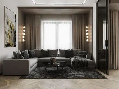 Дизайн квартиры в современном стиле, ЖК «Привилегия», 190 кв.м.