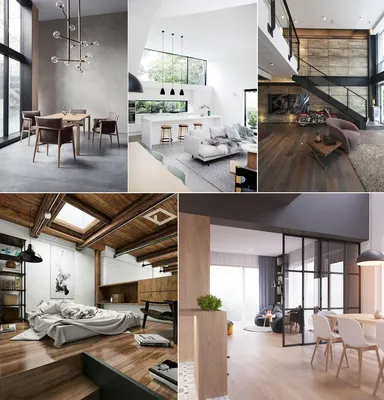 Дизайн интерьера квартиры в современном стиле - фото однокомнатных,  двухкомнатных и трехкомнатных квартир
