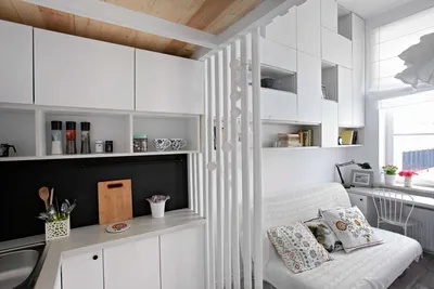 Дизайн квартиры-студии 20 кв.м: идеи оформления интерьера с фотогалереей -  статьи про мебель на Викидивании