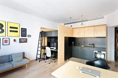Дизайн квартиры студии 20 кв м квадратной комнаты: идеи на фото