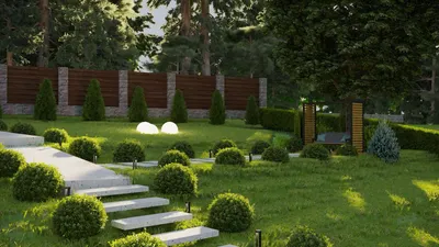 Ландшафтный дизайн-проект сада. Abitant Москва