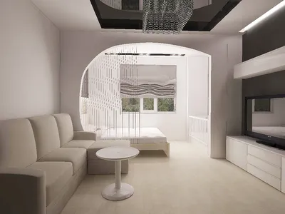 Дизайн узкой комнаты