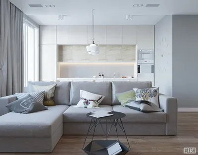 Дизайн квартиры в современном стиле с элементами минимализма, спальня —  Идеи ремонта