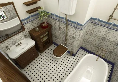 Ванная комната 3 - 6 кв. м - планировка (ФОТО) - archidea.com.ua