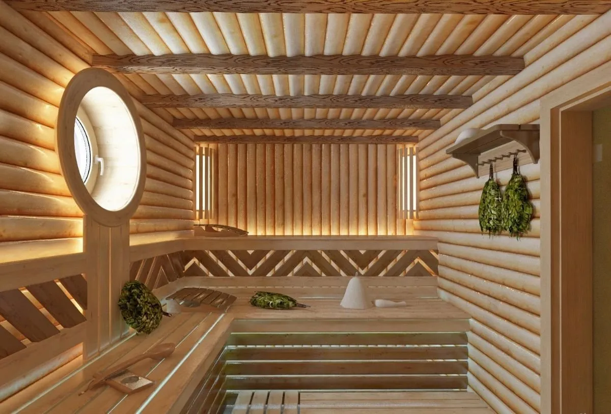 Дизайн интерьера или как превратить баню в оригинальный уголок для отдыха