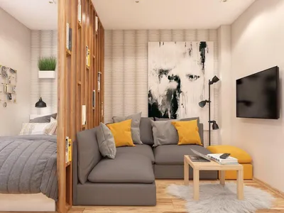 Дизайн квартиры студии 24 кв м: как создать шедевр | GD-Home.com