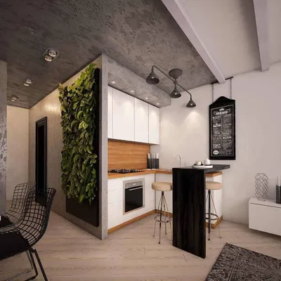 Дизайн квартиры-студии (50+ фото)